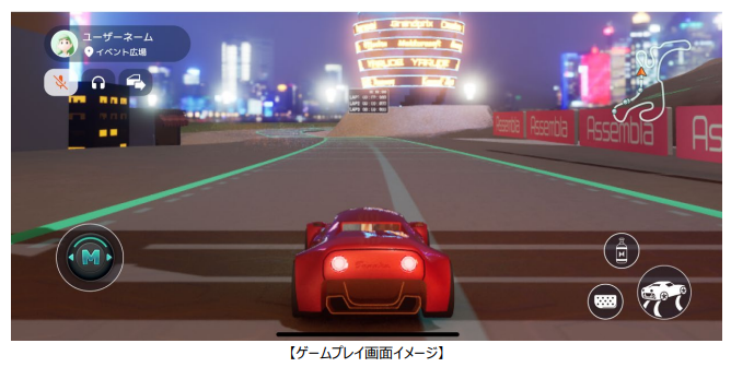 GT6551 CLOUD RACINGのゲームプレイ画面イメージ